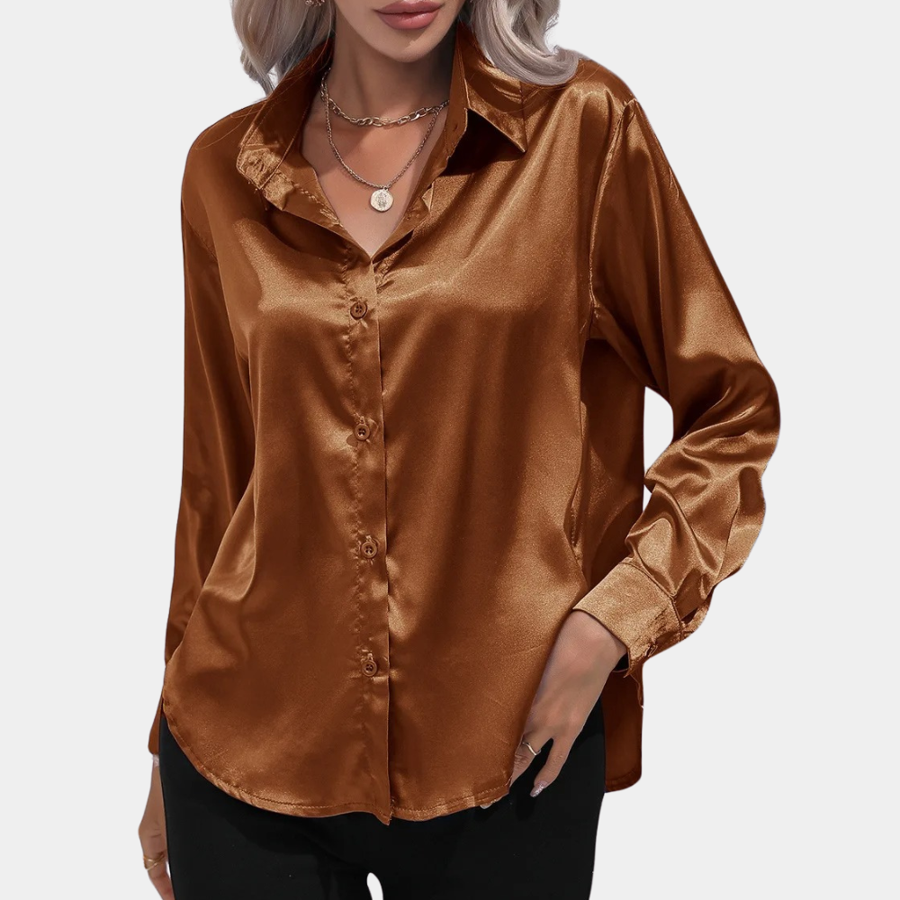 Kira - Tijdloze elegante damesblouse voor de zomer