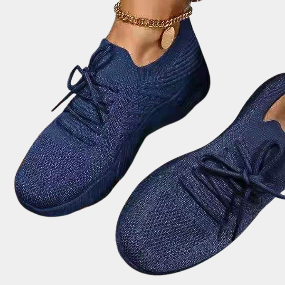 Ademende zomerse damessneakers
