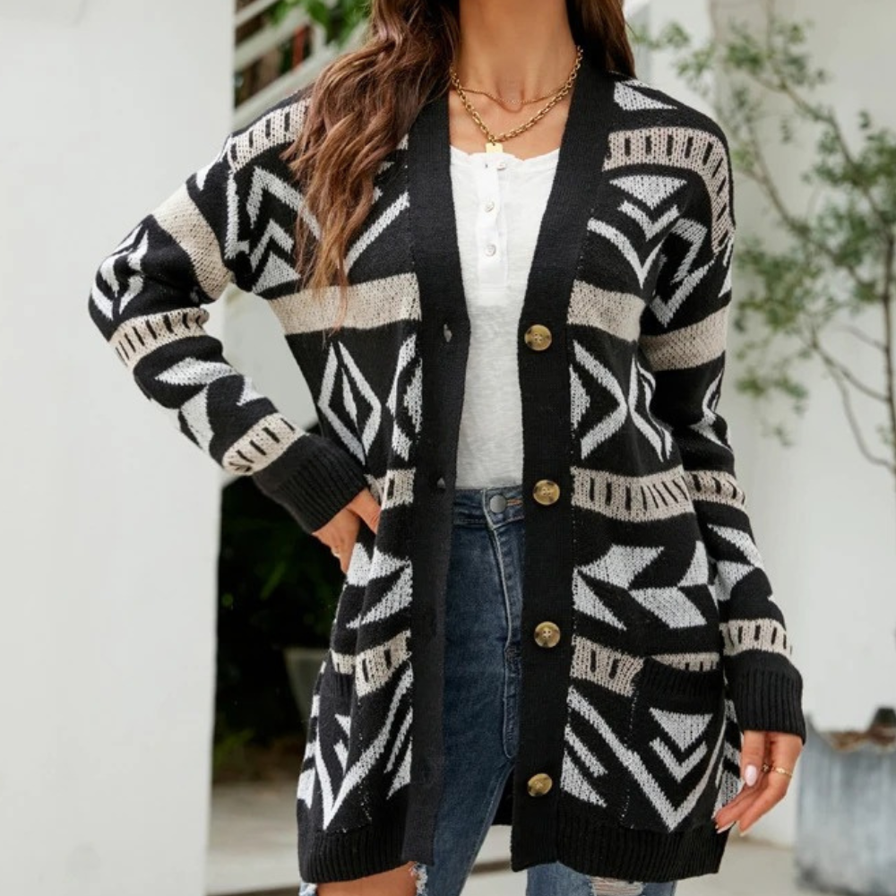 Judith - Trendy geruit damesvest voor de zomer