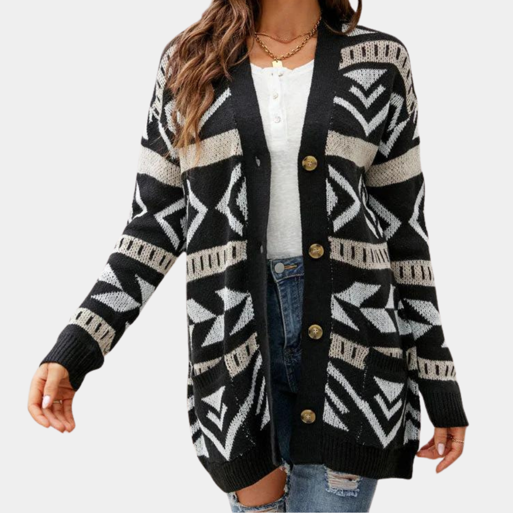Judith - Trendy geruit damesvest voor de zomer