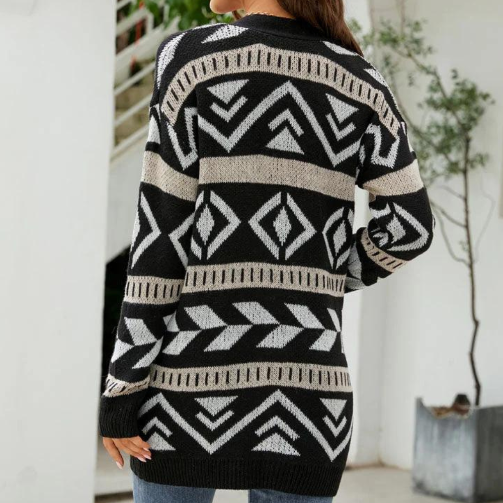 Judith - Trendy geruit damesvest voor de zomer