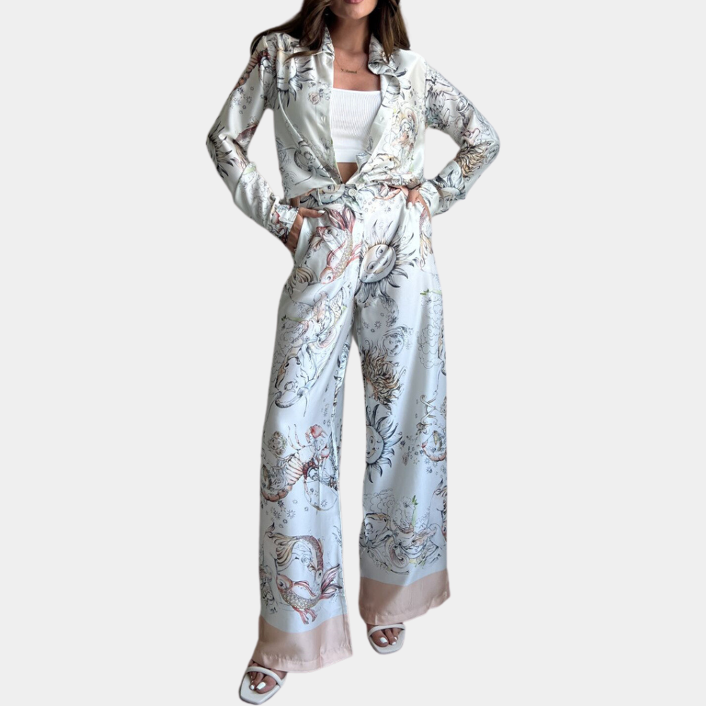 Jazzlyn - Trendy en Comfortabele 2-delige Damesset voor de Zomer