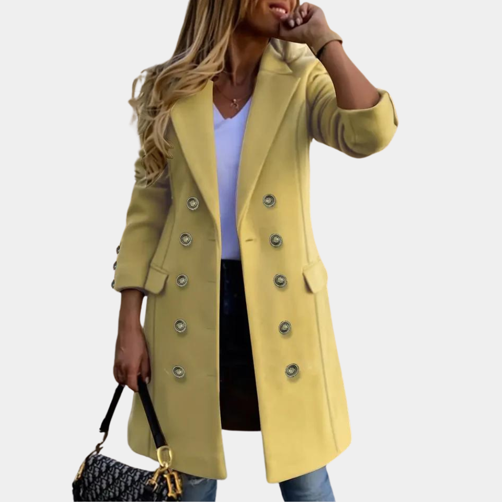 Katriina - Luxe damesjas met dubbele borst voor de zomer