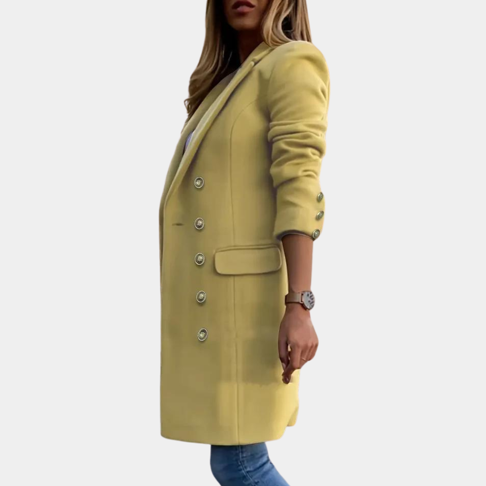 Katriina - Luxe damesjas met dubbele borst voor de zomer