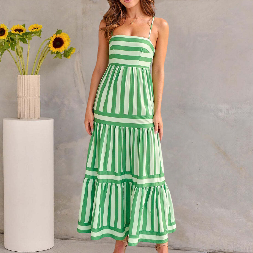 Juliana - Elegante Maxi Zomerjurk voor Vrouwen