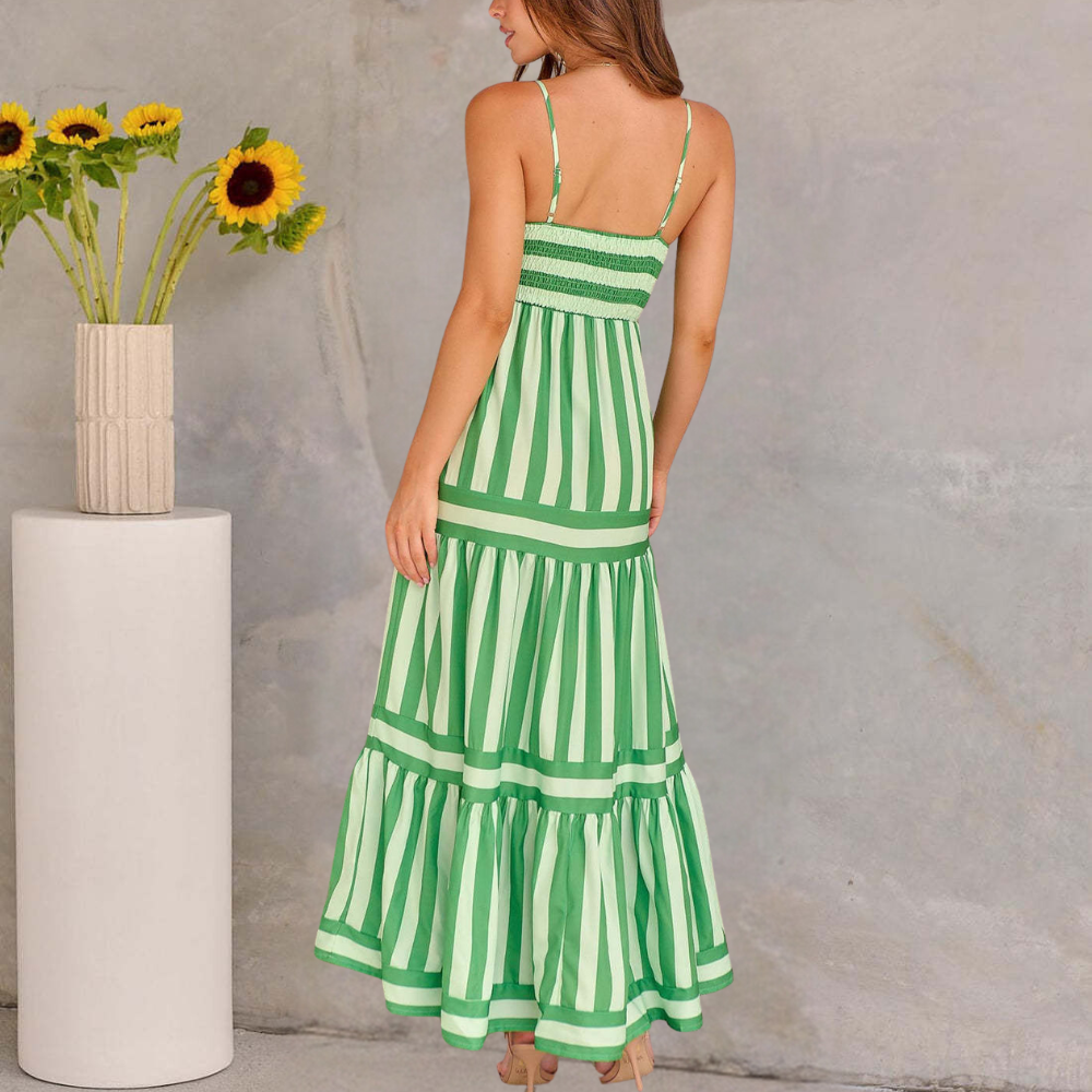 Juliana - Elegante Maxi Zomerjurk voor Vrouwen