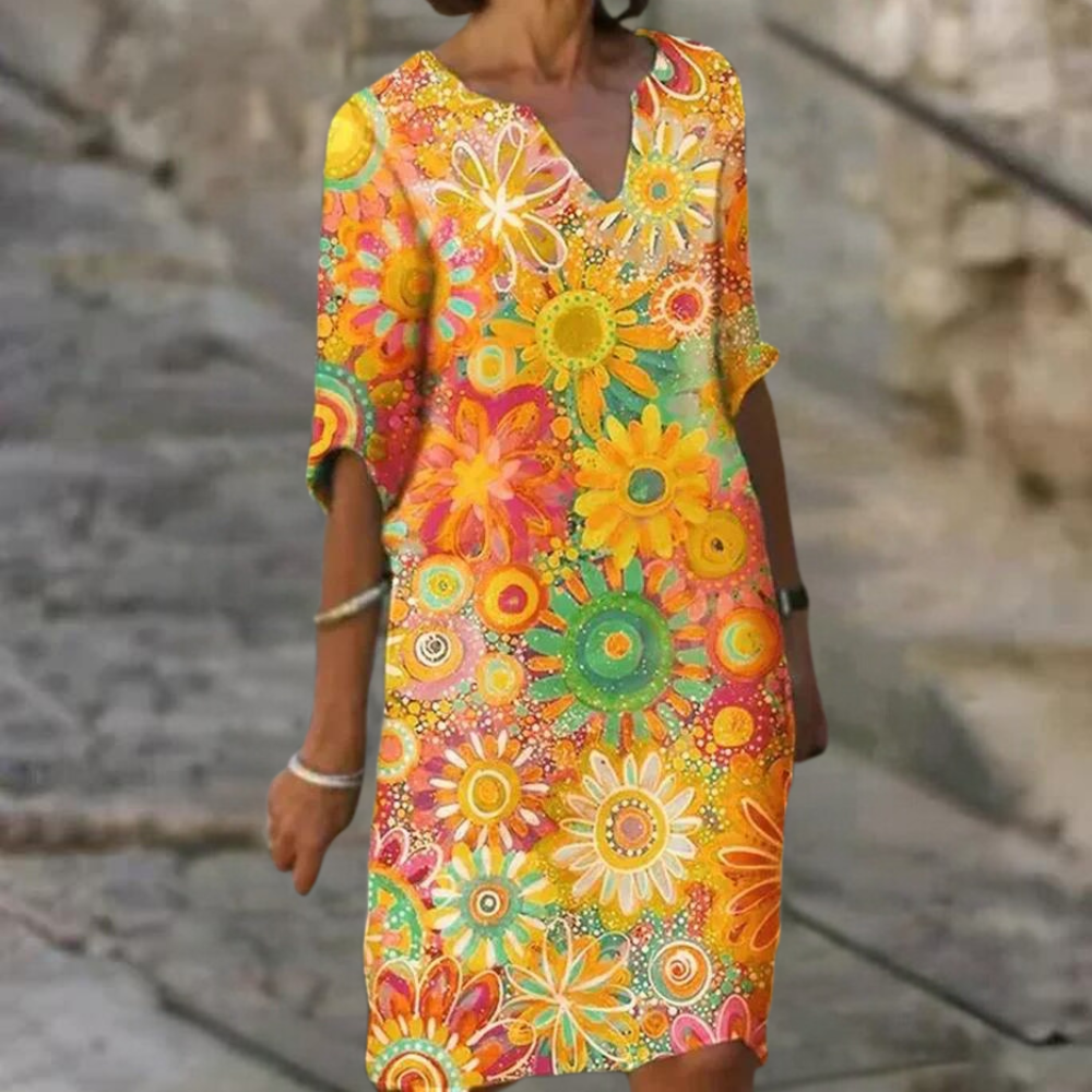 Juliette - Elegante Zomer Bloemenjurk