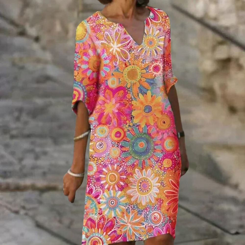 Juliette - Elegante Zomer Bloemenjurk