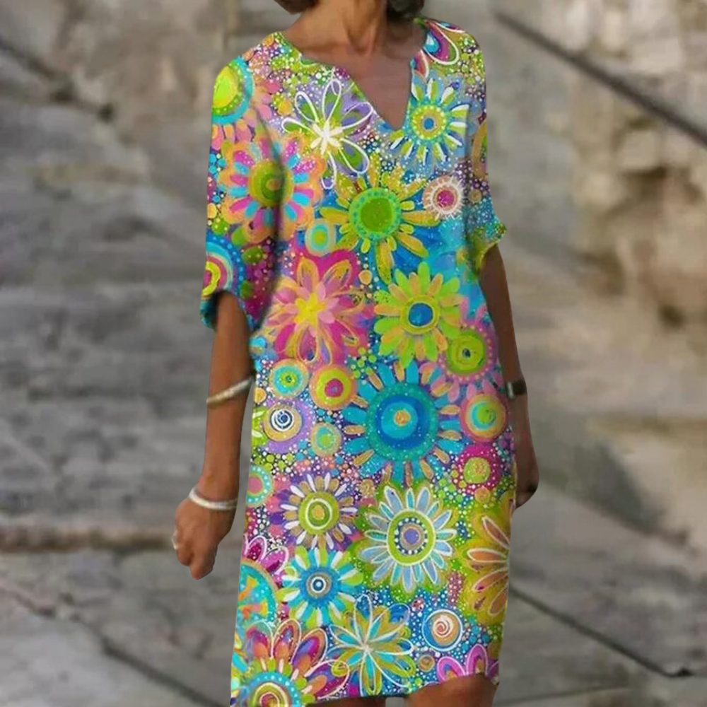 Juliette - Elegante Zomer Bloemenjurk