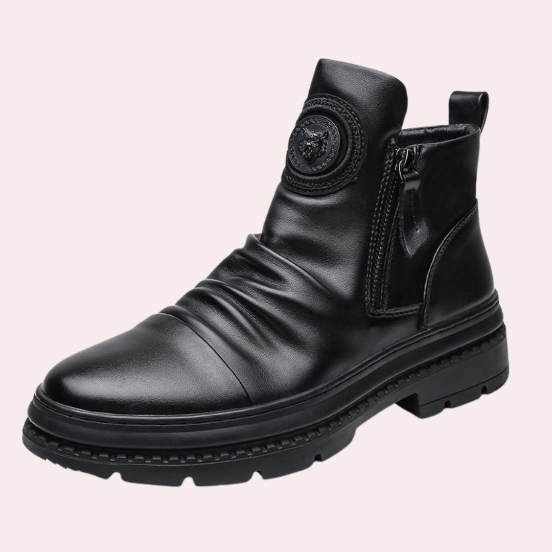 Karel - Modieuze Leren Herenschoenen voor de Zomer