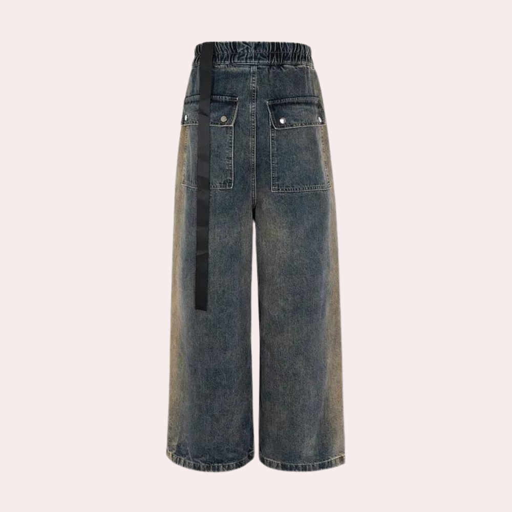 Kyril - Casual baggy herenjeans voor de zomer