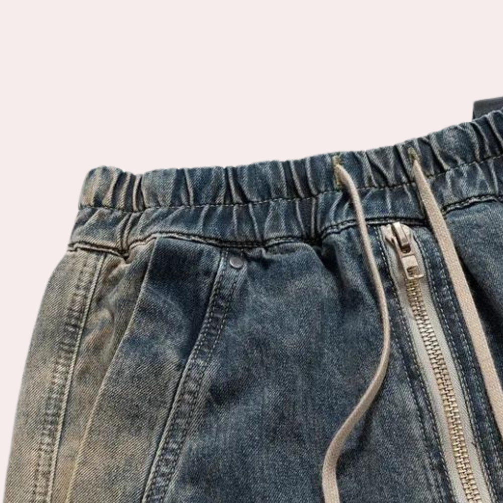 Kyril - Casual baggy herenjeans voor de zomer