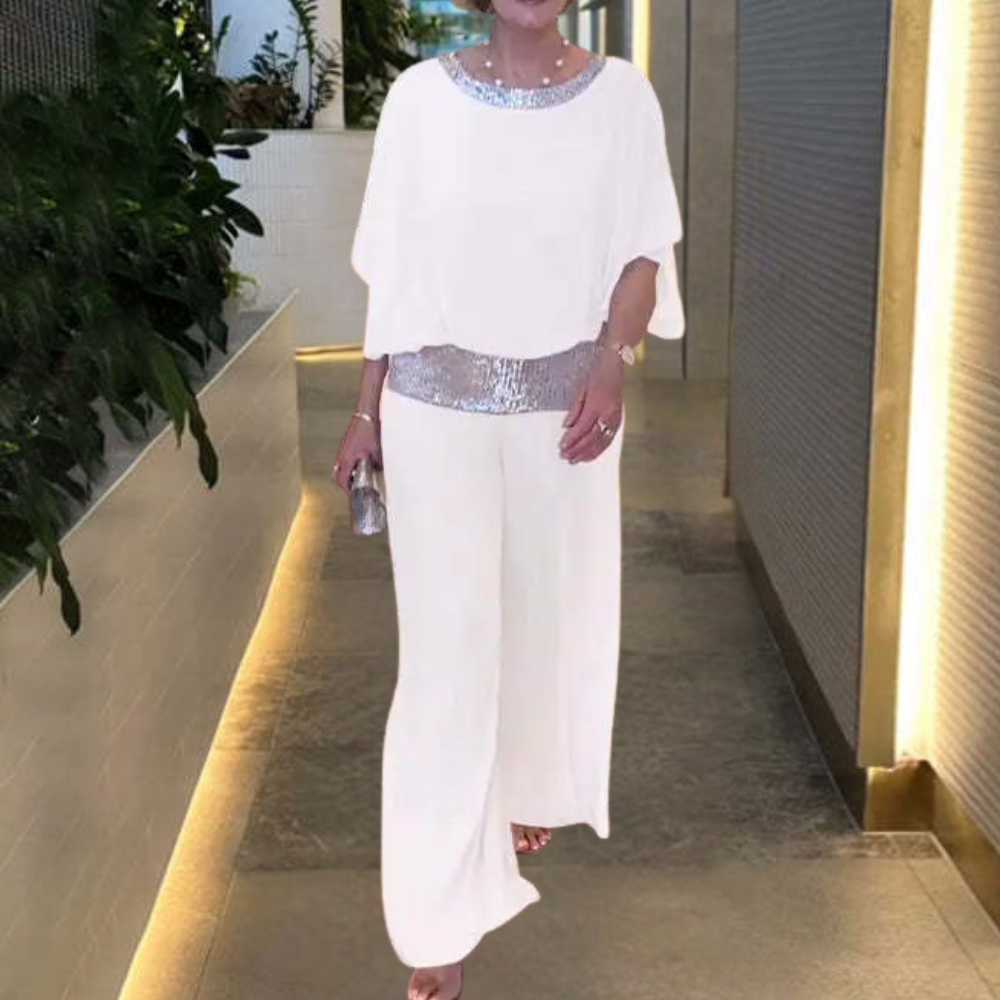 Karin - Verfijnde Dames Twee-Piece Set voor de Zomer