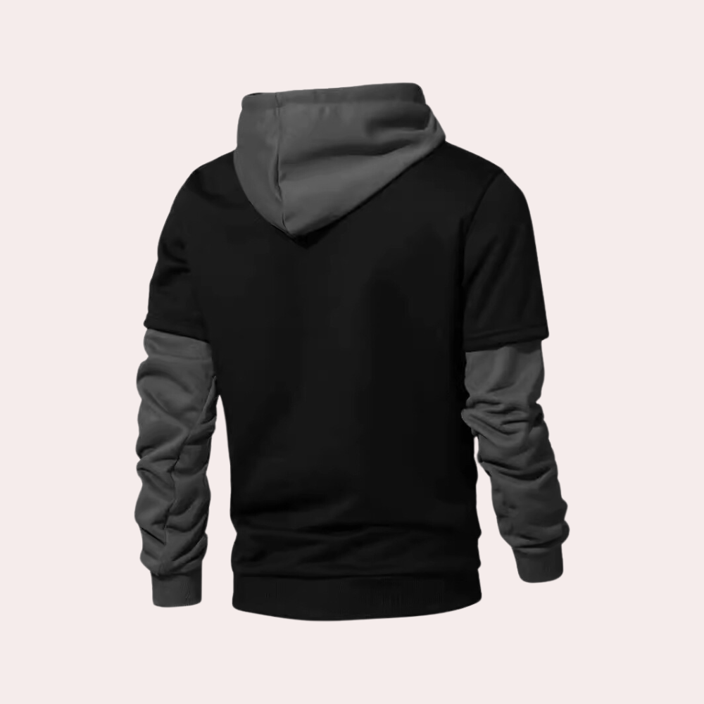 Krzysztof - Moderne heren zomer hoodie