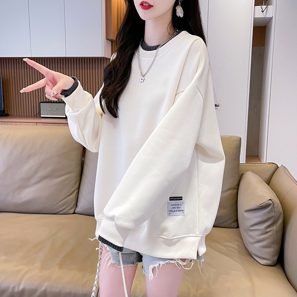 Joana - Stijlvol Oversized Dames Zomersweatshirt