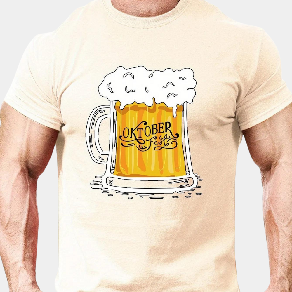 Jasper - Stijlvol Zomer Oktoberfest T-shirt voor heren