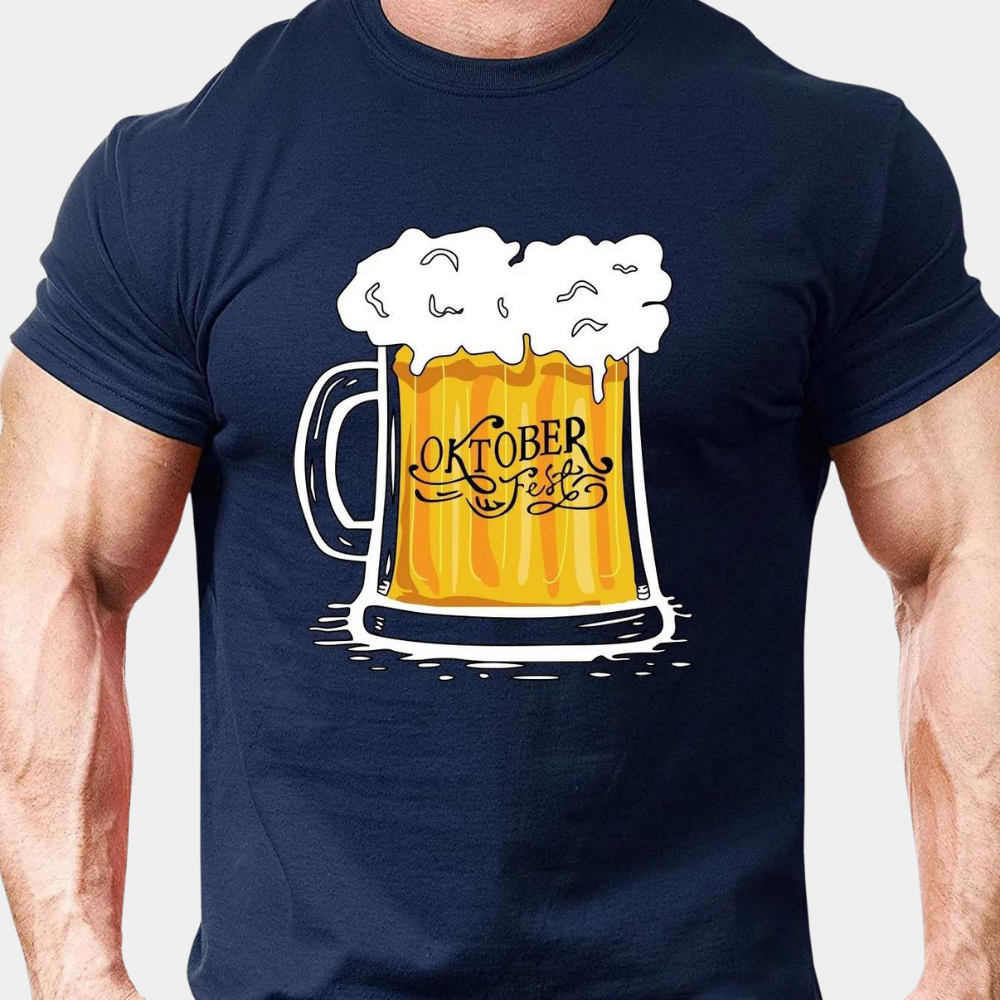 Jasper - Stijlvol Zomer Oktoberfest T-shirt voor heren