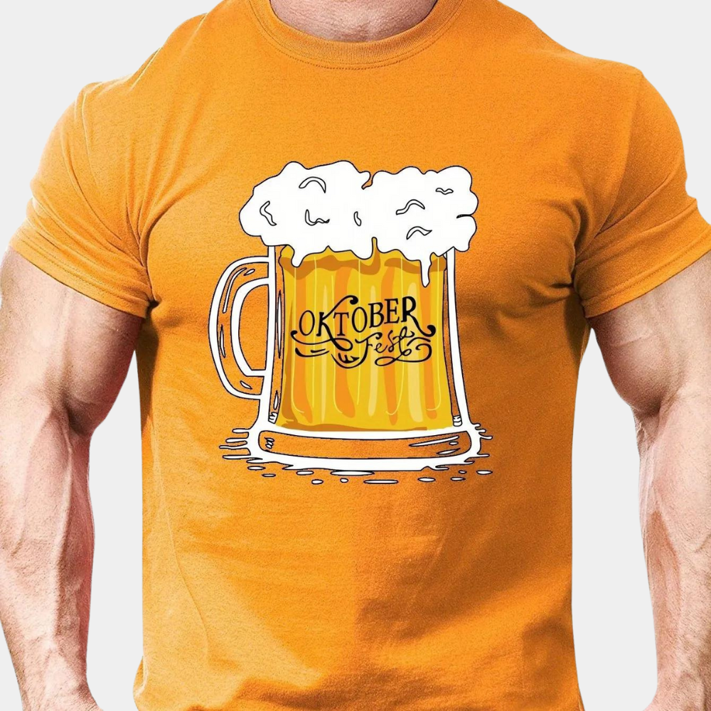 Jasper - Stijlvol Zomer Oktoberfest T-shirt voor heren
