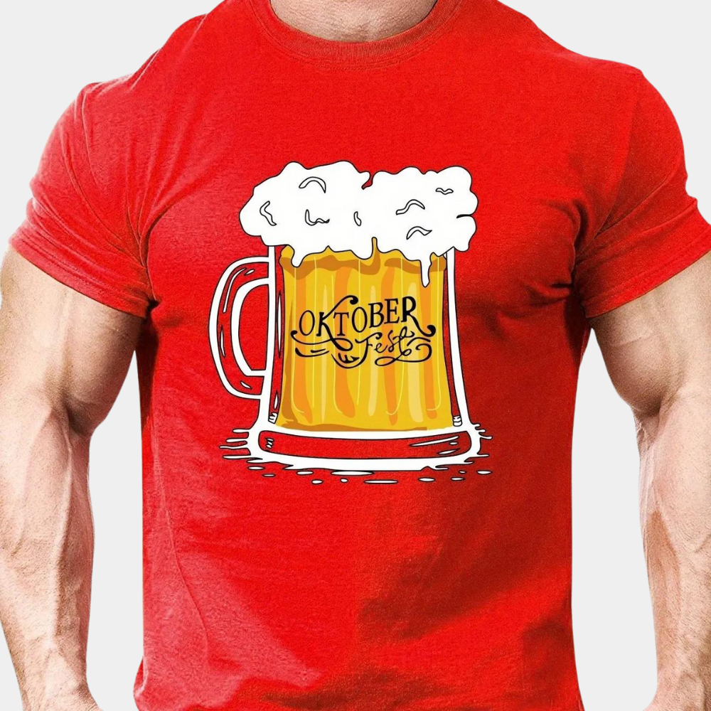Jasper - Stijlvol Zomer Oktoberfest T-shirt voor heren