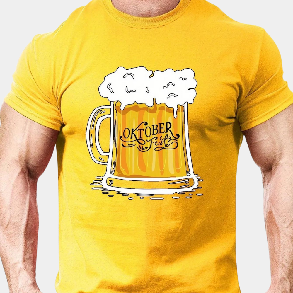 Jasper - Stijlvol Zomer Oktoberfest T-shirt voor heren