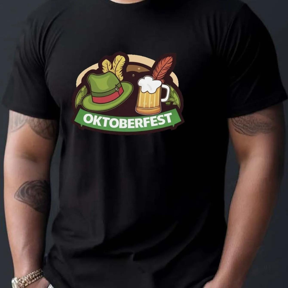 Jovan - Zomerse Oktoberfest T-shirt voor heren