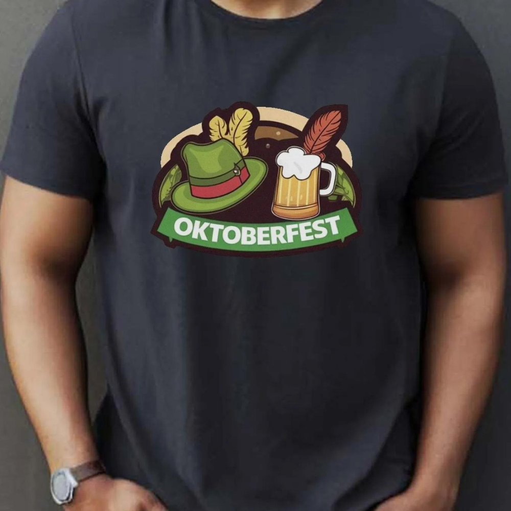 Jovan - Zomerse Oktoberfest T-shirt voor heren
