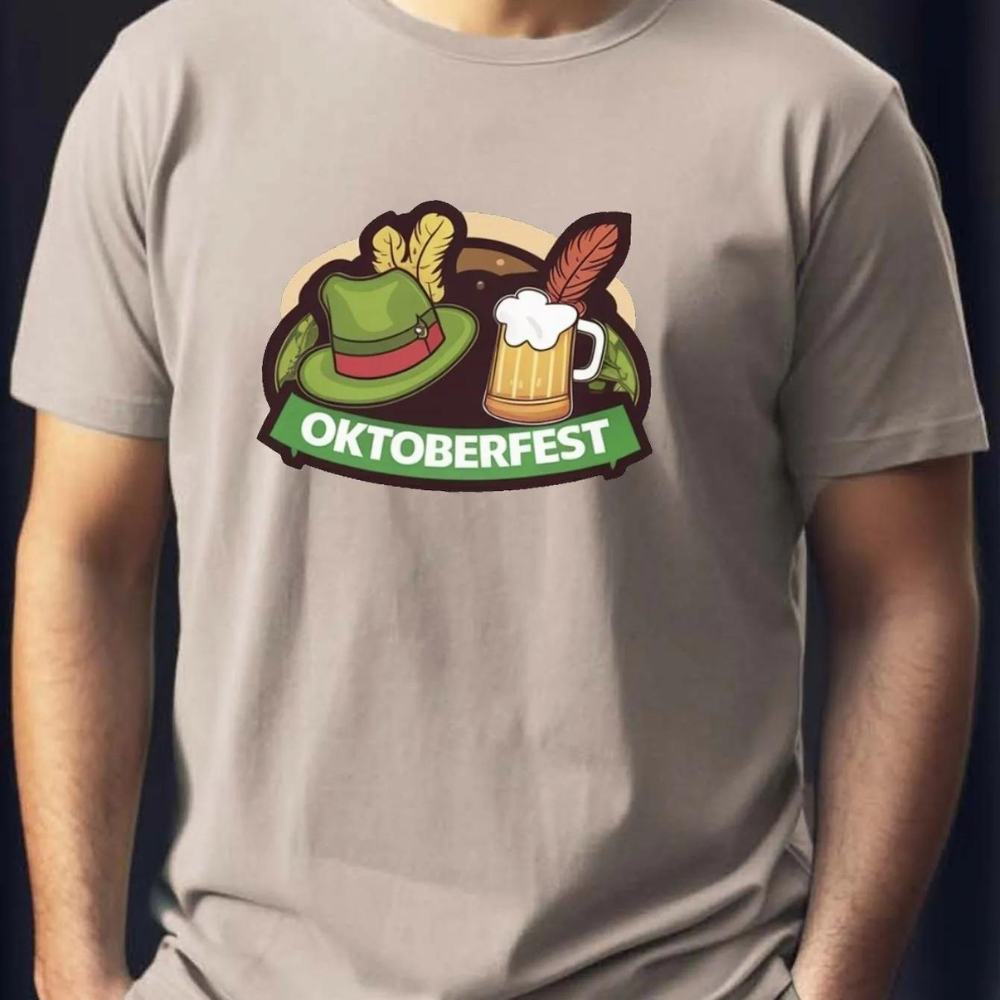 Jovan - Zomerse Oktoberfest T-shirt voor heren