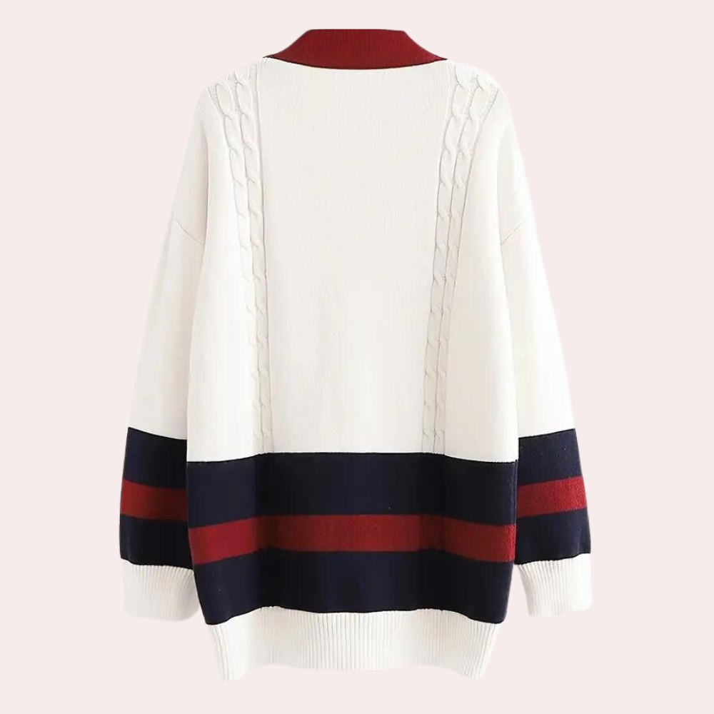 Juliana - Zachte Brei Button-Up Cardigan voor Dames - Lente/Zomer Editie