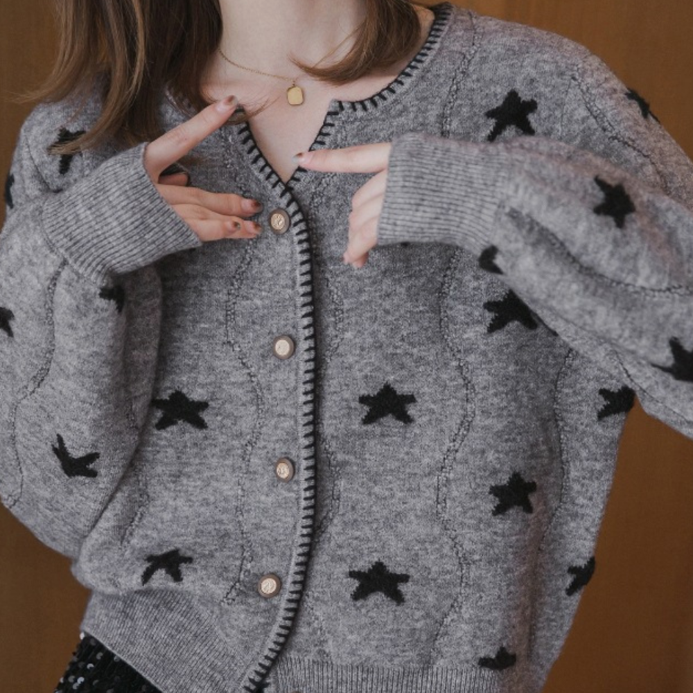 KIANA - Tijdloos Gebreid Vest voor Dames - Lente/Zomer Editie