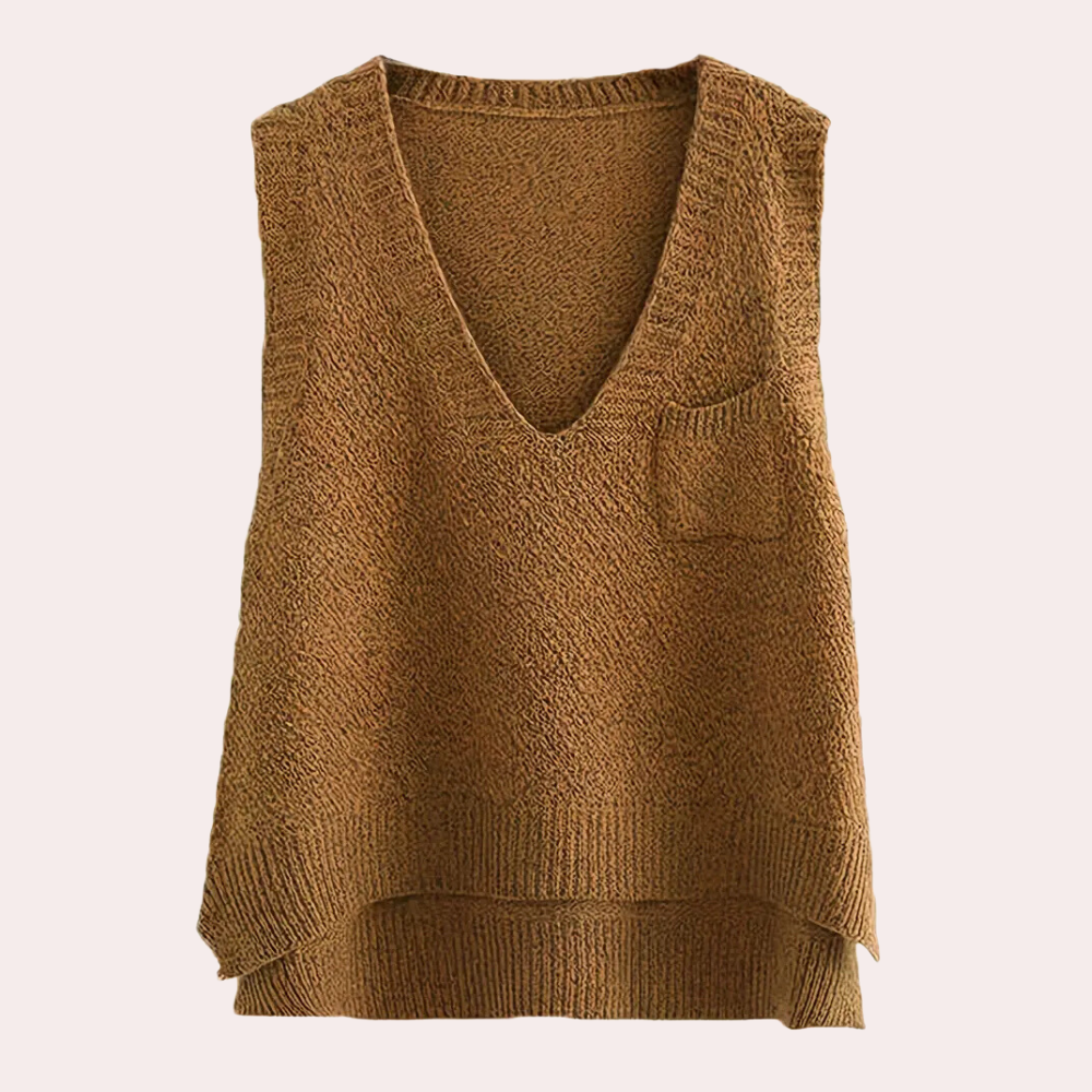 ALANNAH - Trendy Gebreid Zomer Vest voor Dames