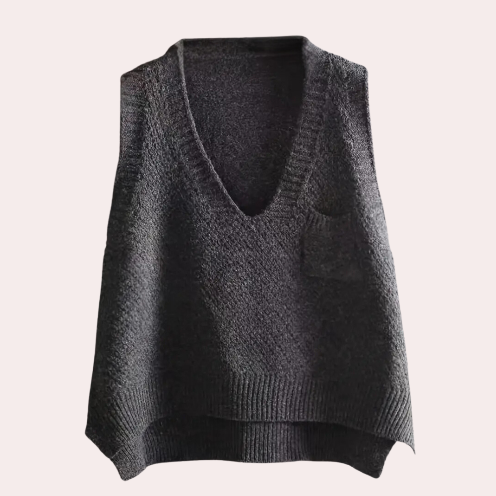 ALANNAH - Trendy Gebreid Zomer Vest voor Dames