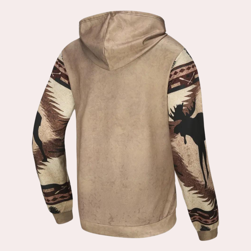 LOGAN - Lichte Casual Sweatshirt met Kap voor Heren - Perfect voor de Zomer