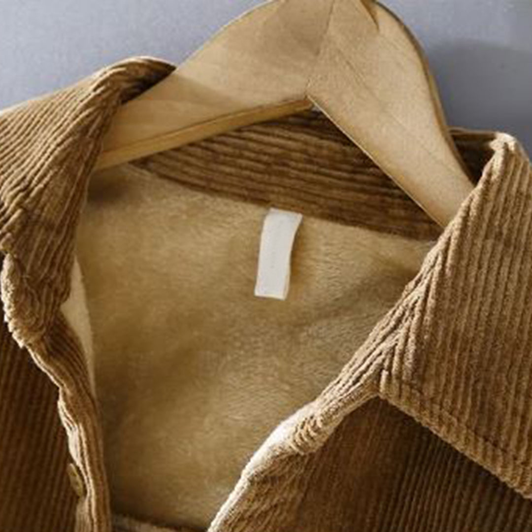 ABERNATHY - Luchtig corduroy zomershirt voor mannen