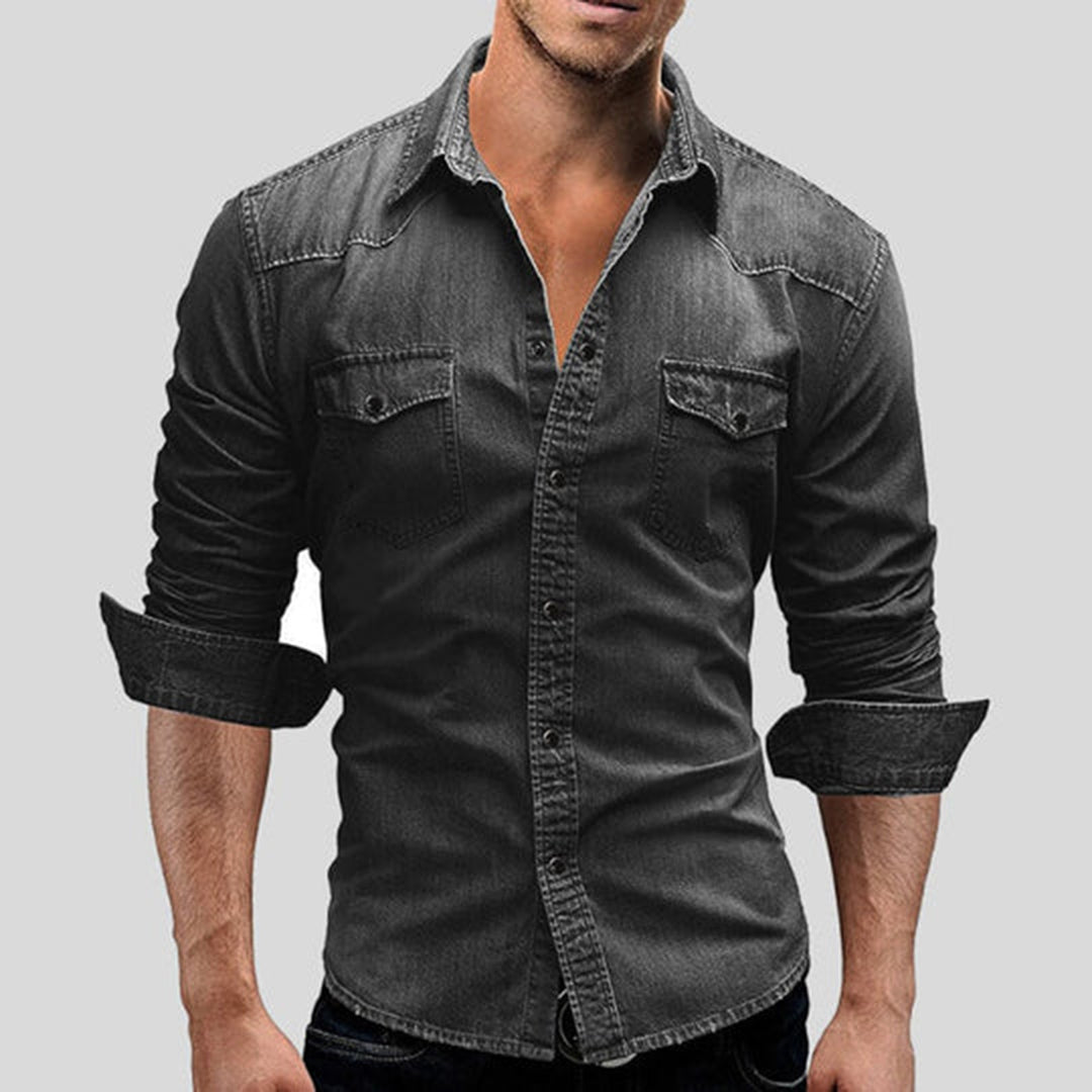 LARRY - Casual lange mouwen zomershirt