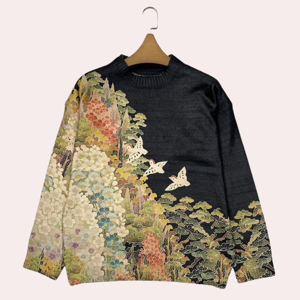 LAURA - Trendy Bedrukte Zomerse Trui voor Dames