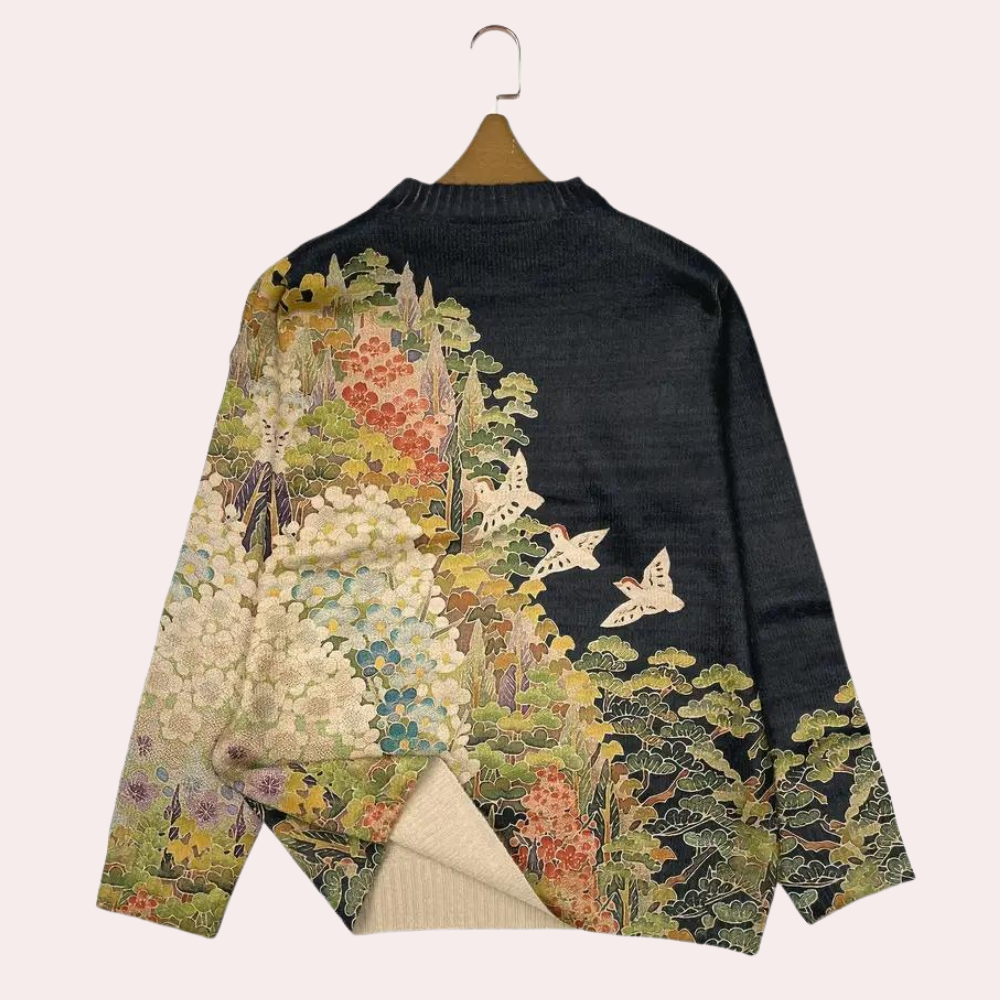 LAURA - Trendy Bedrukte Zomerse Trui voor Dames