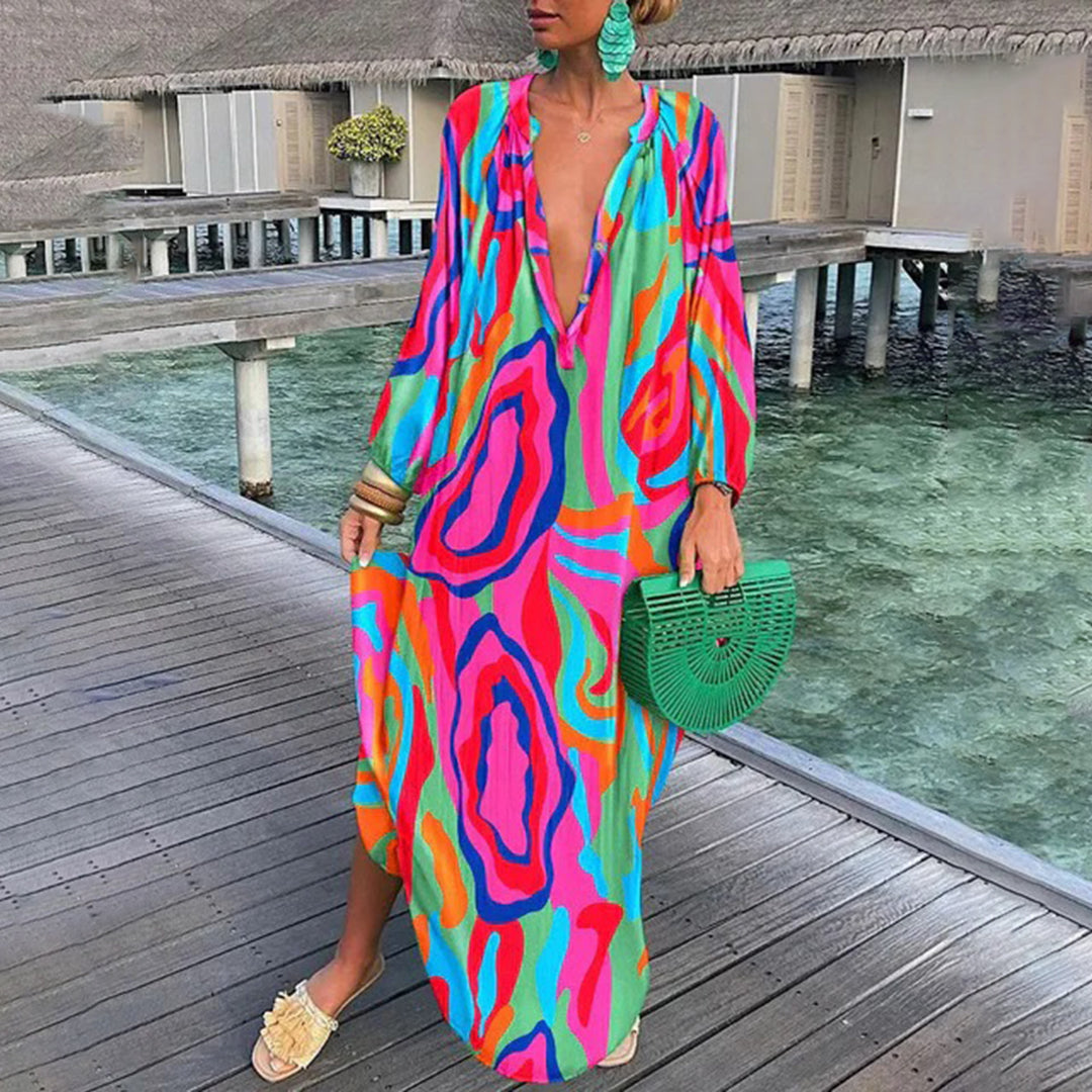 ALIYAH - Stijlvolle boho zomerjurk
