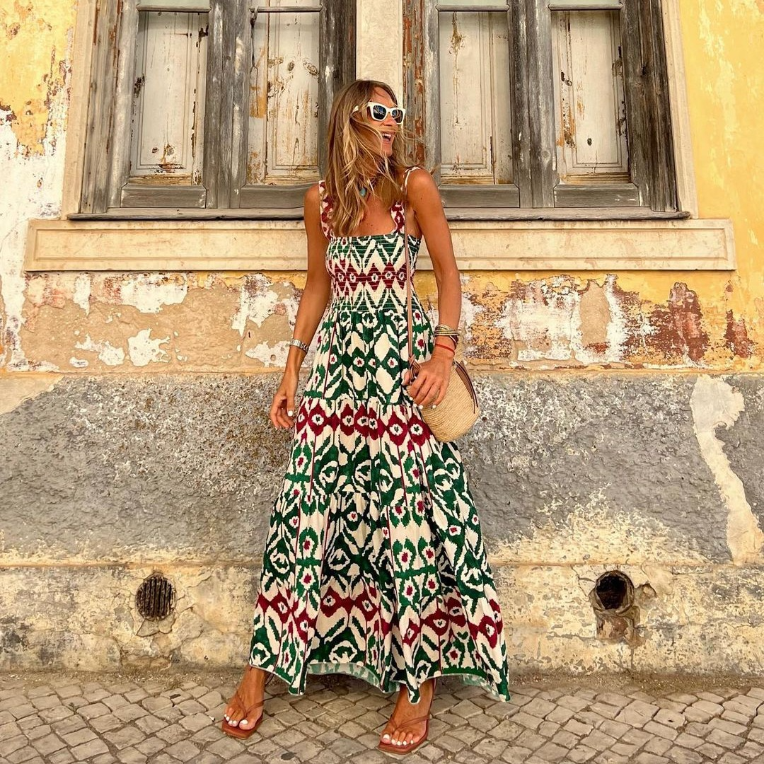 KAJA - Stijlvolle zomerse maxi jurk