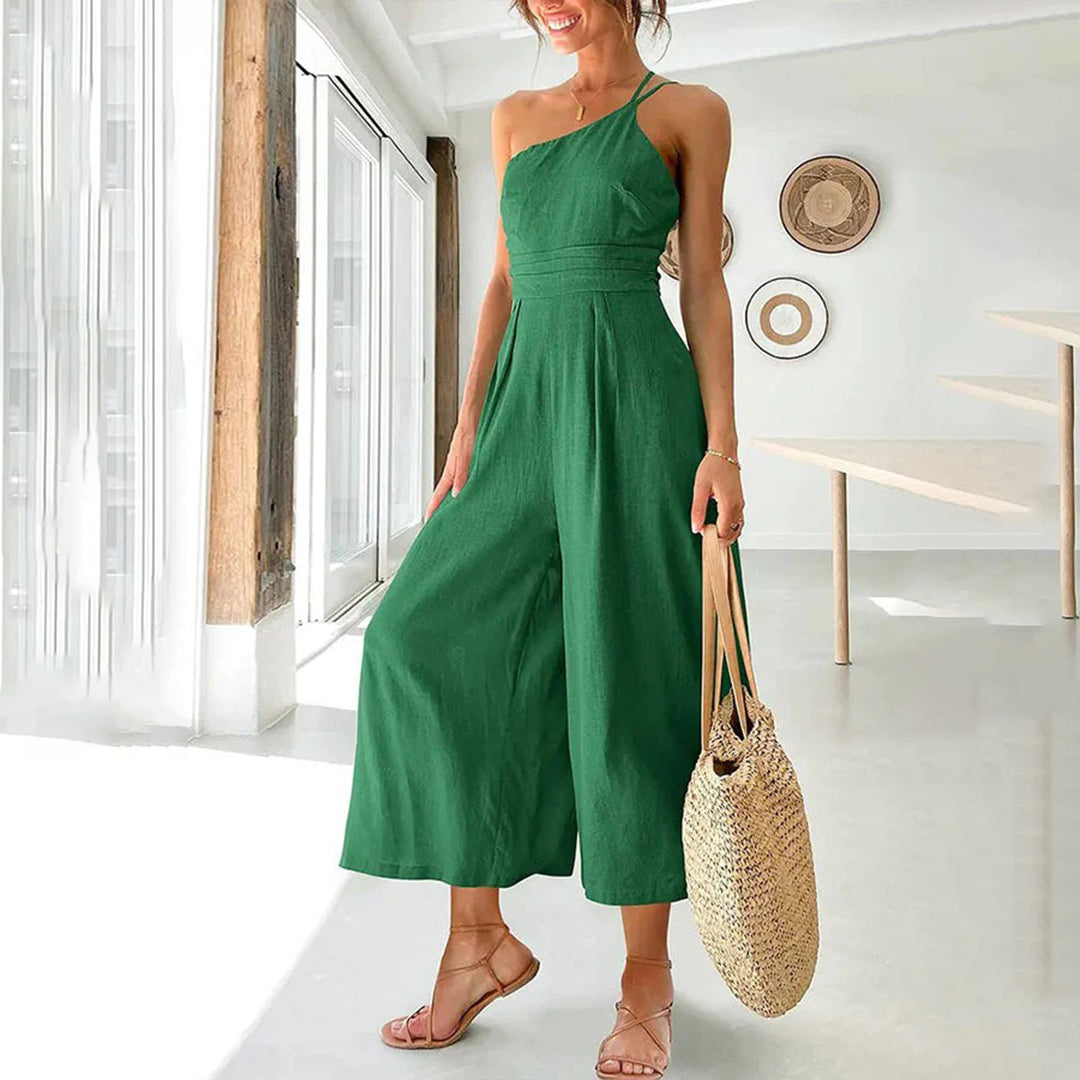 LINNEA - Stijlvolle ééndelige zomerjumpsuit