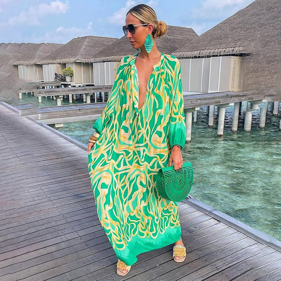 ALIYAH - Stijlvolle boho zomerjurk