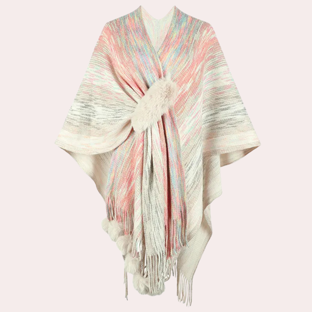 LIVIANA - Trendy Gebreide Zomersjaal voor Dames