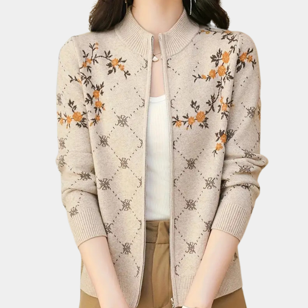 JUSTA - Geraffineerd Gebloemd Zomervest voor Dames