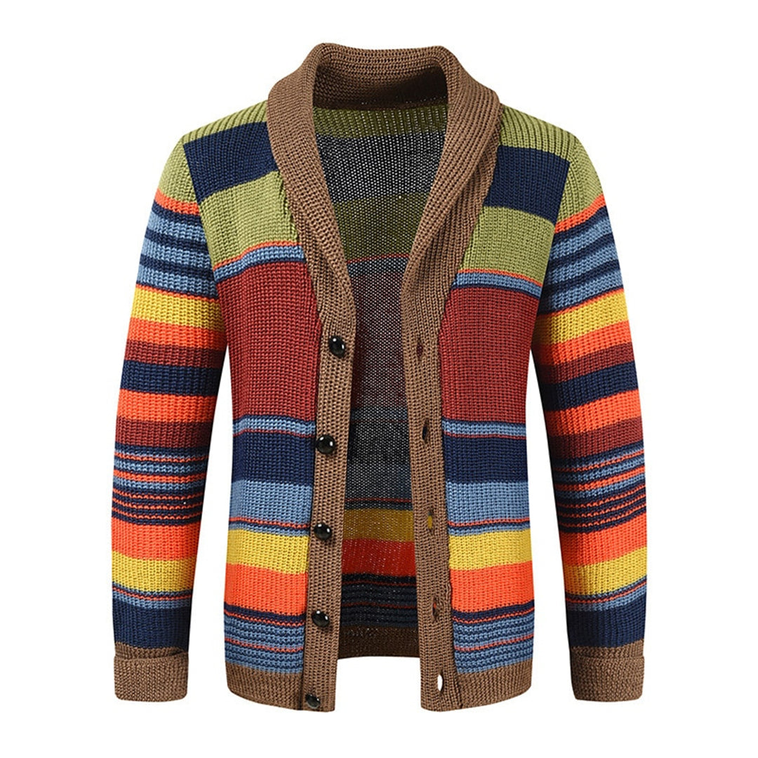 JASEN - Luchtige gebreide vintage trui en vest voor heren, perfect voor lente en zomer
