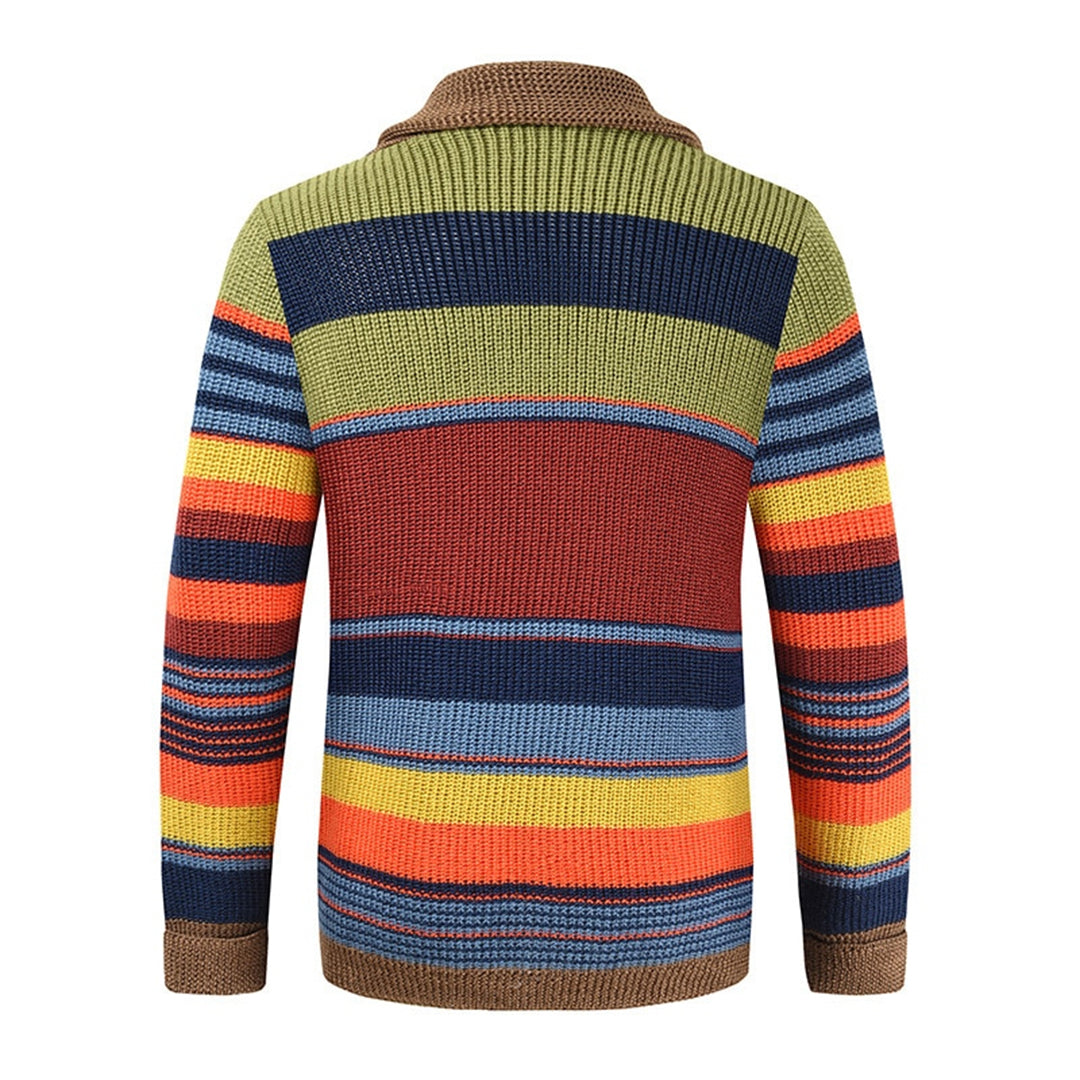 JASEN - Luchtige gebreide vintage trui en vest voor heren, perfect voor lente en zomer