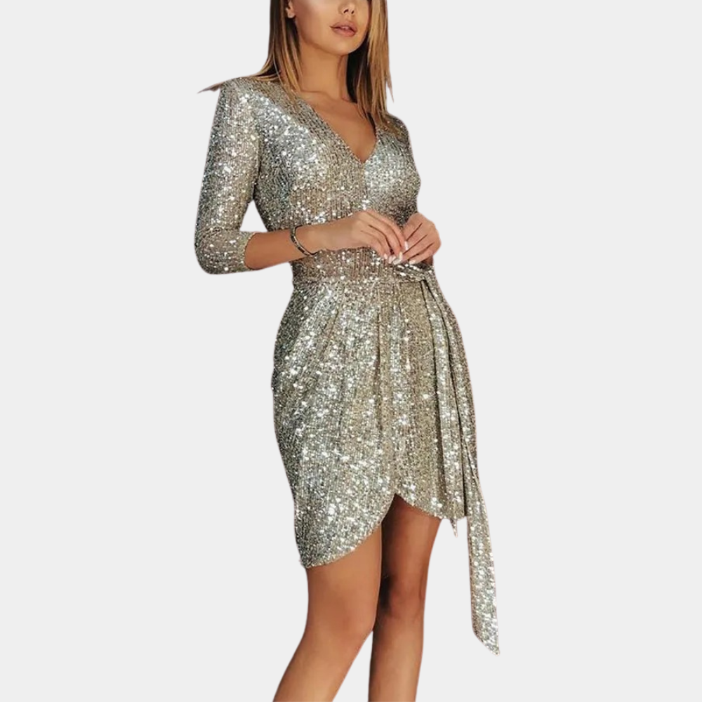 Juliet - Elegante dames glitterjurk voor de zomer