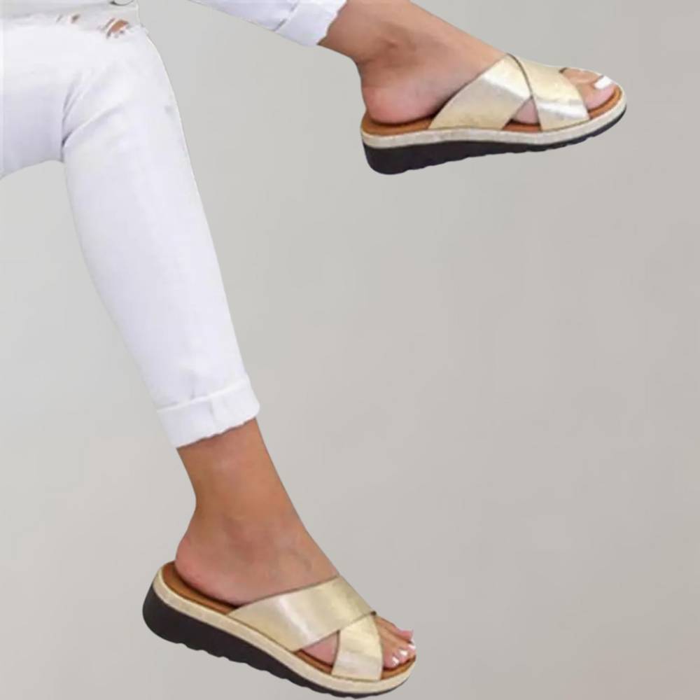 Kamille - Comfortabele zomerse damesslippers