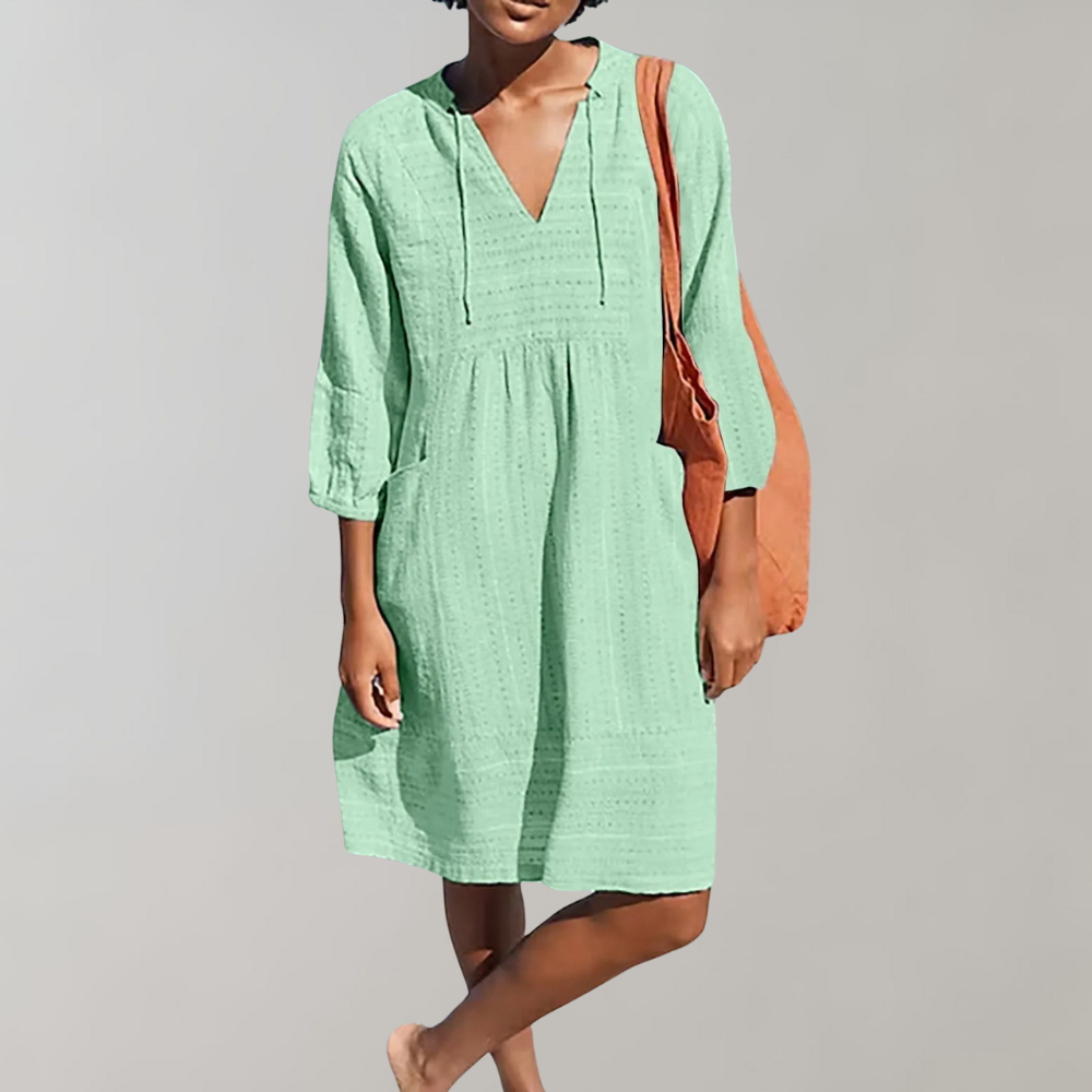 Karyl - Zomerjurk midi voor dames - Perfect voor Lente en Zomer