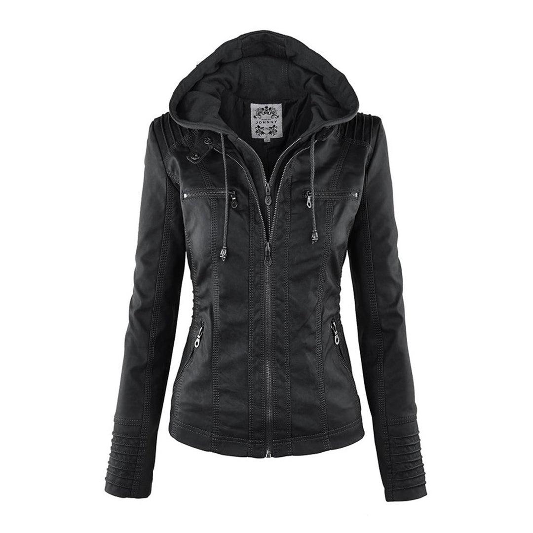 LIESL - Leren zomerjas voor dames - Perfect voor Lente en Zomer