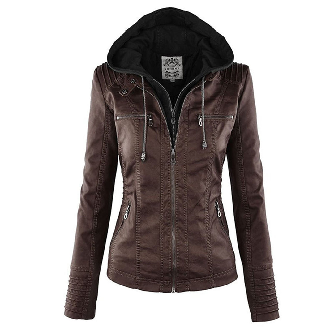 LIESL - Leren zomerjas voor dames - Perfect voor Lente en Zomer