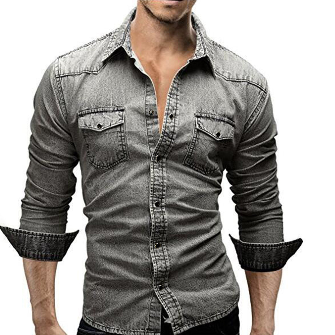 LARRY - Casual lange mouwen zomershirt